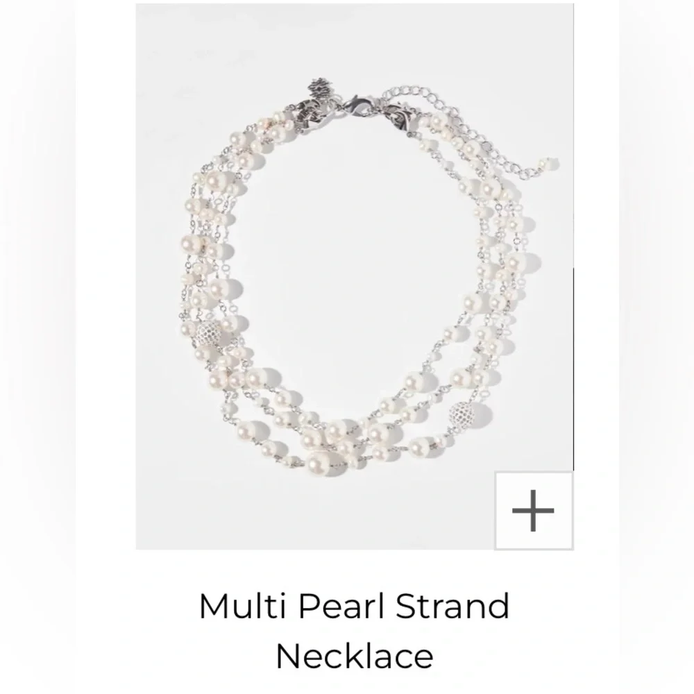 WHBM multi pearl strand necklace - Picture 13 of 15